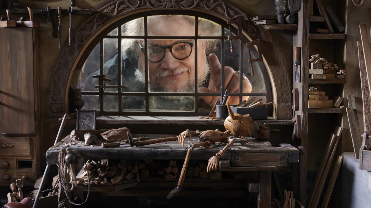 Guillermo del Toro's Pinocchio backdrop