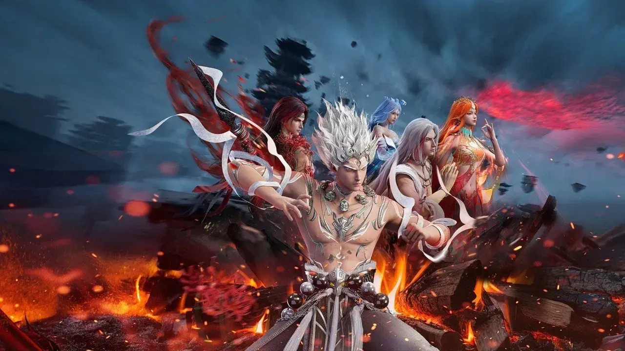 El cazador de demonios fondo