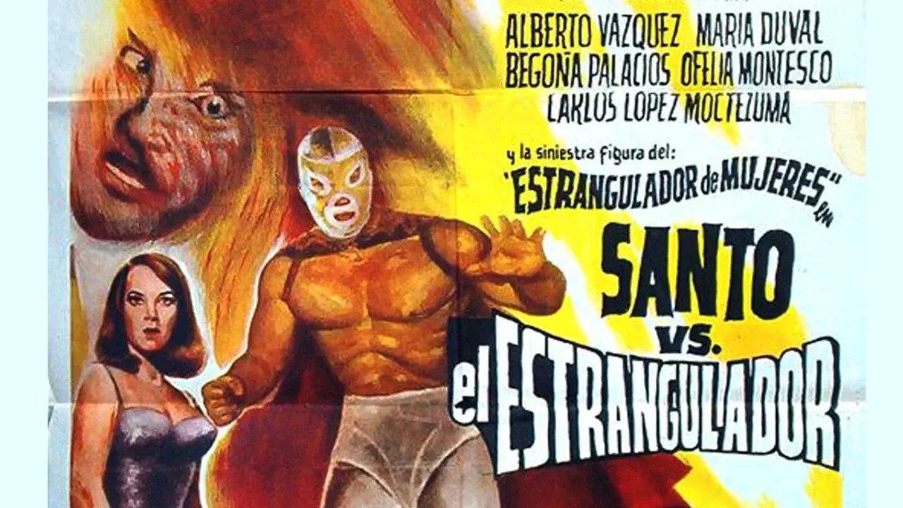 Santo vs. el estrangulador fondo