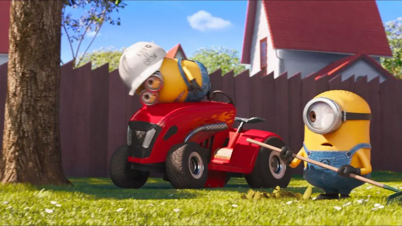 Un trabajo de Minions fondo