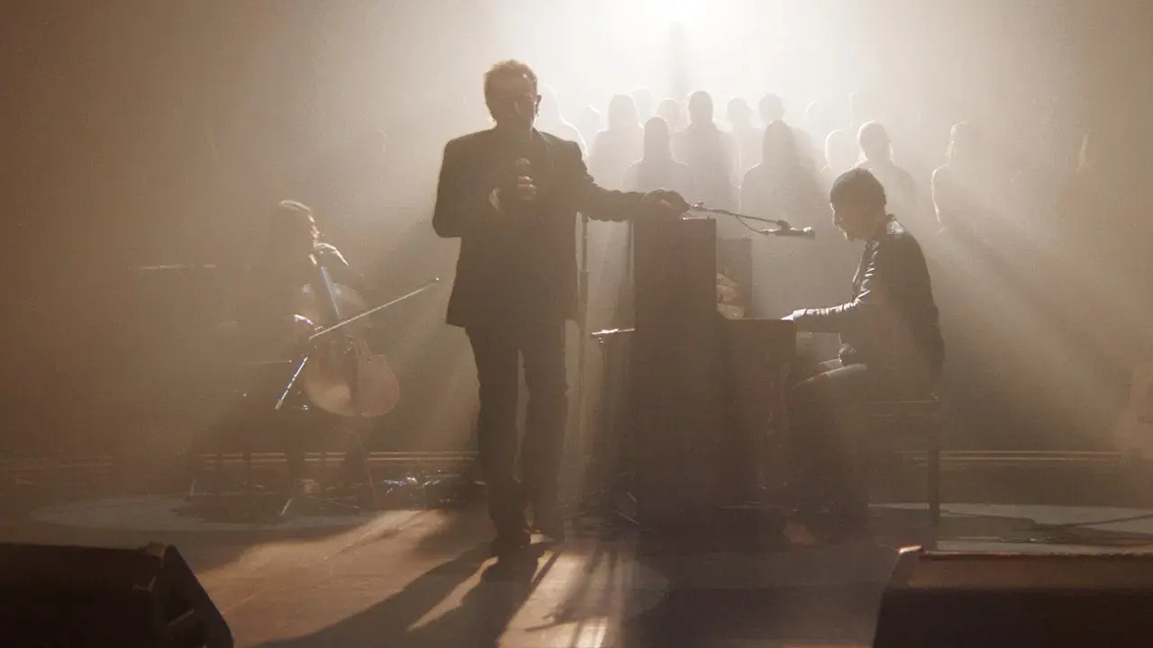 Bono & The Edge A SORT OF HOMECOMING con Dave Letterman fondo