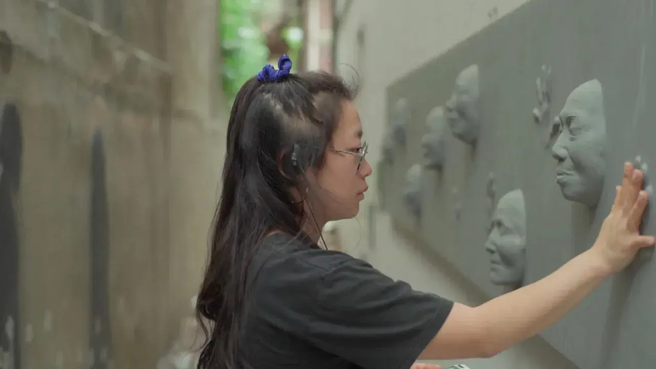 A Boat Departed from Me Taking Me Away backdrop