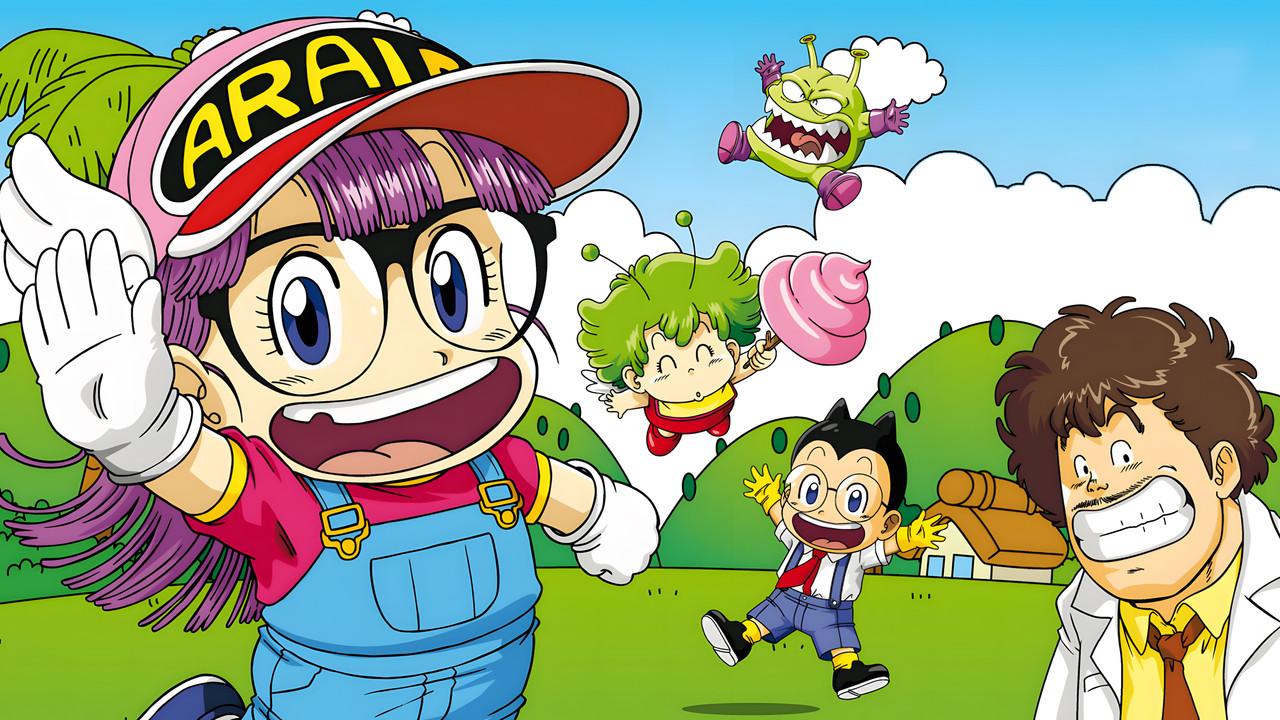 Dr. Slump: Las Travesuras de Arale fondo
