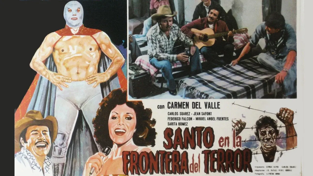 Santo en la frontera del terror fondo
