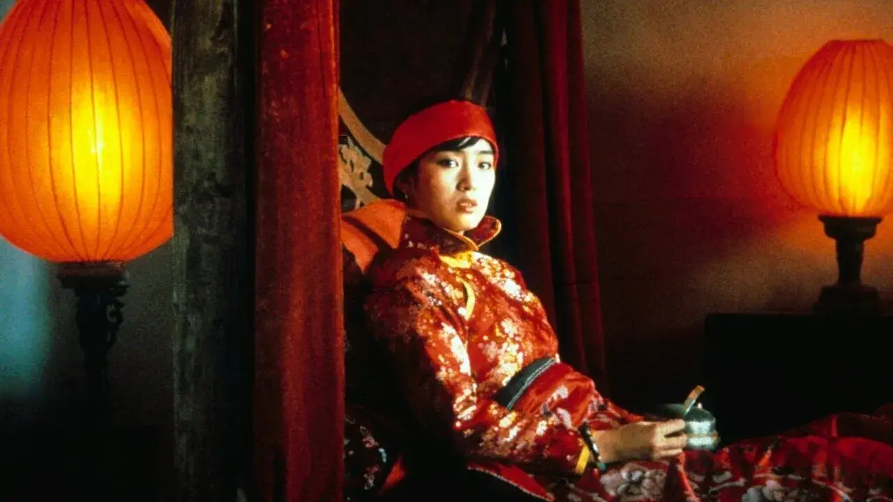 La linterna roja fondo