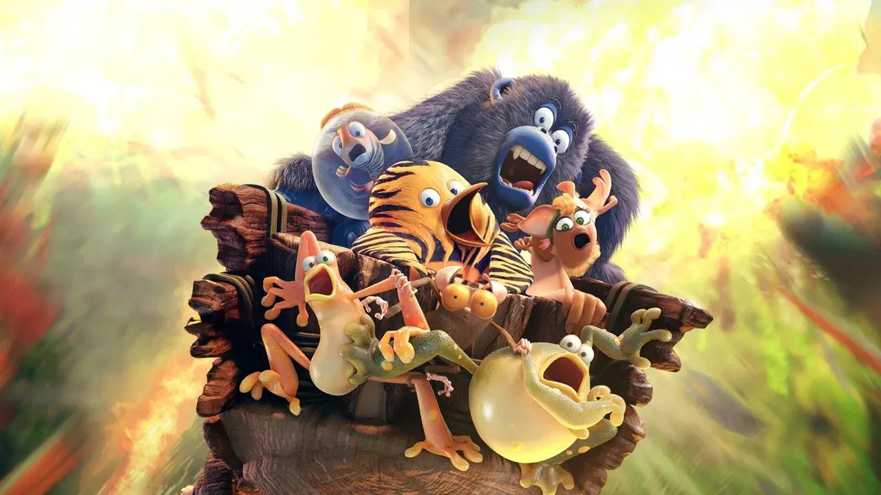 La panda de la selva 3: Una jungla de locura fondo