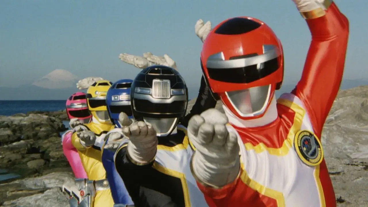 Kousoku Sentai Turboranger: La película fondo