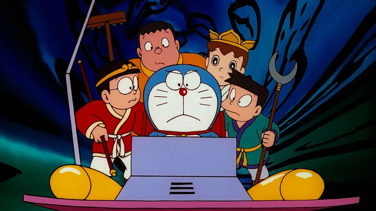 Doraemon y el viaje a la Antigua China fondo