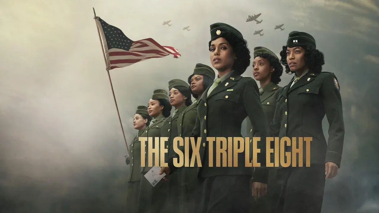 The Six Triple Eight backdrop