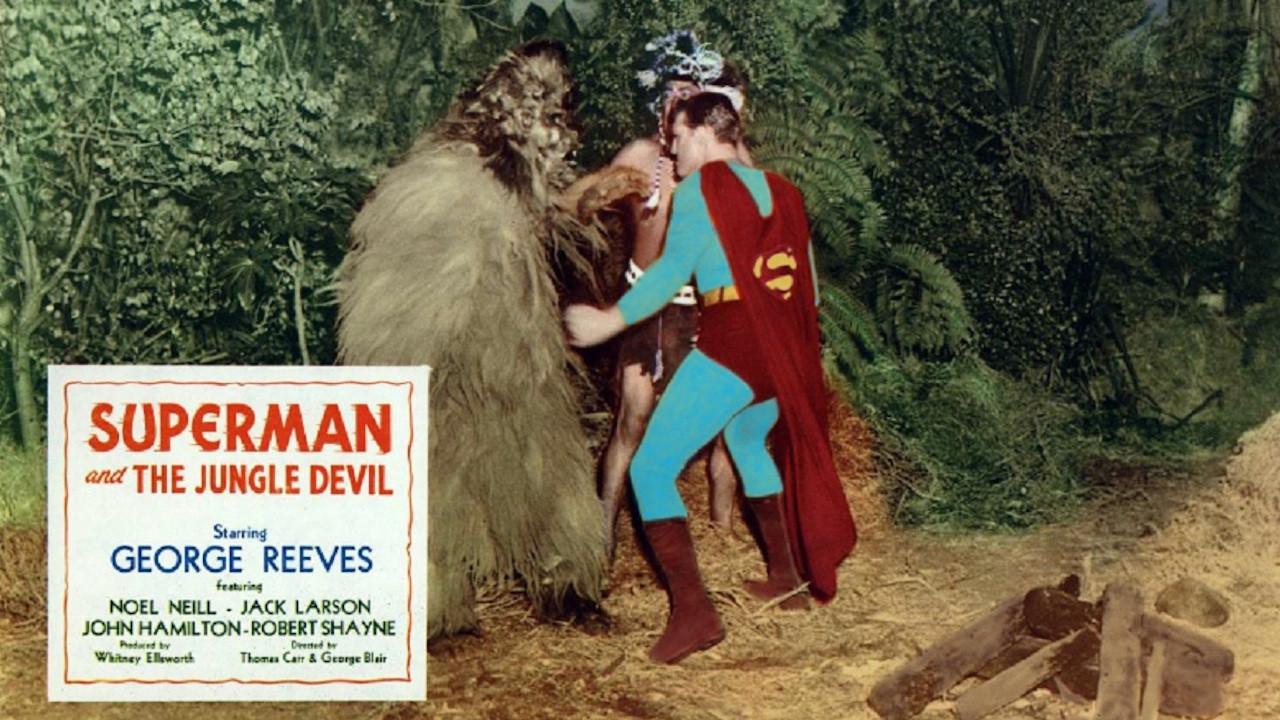 Superman and the Jungle Devil fondo
