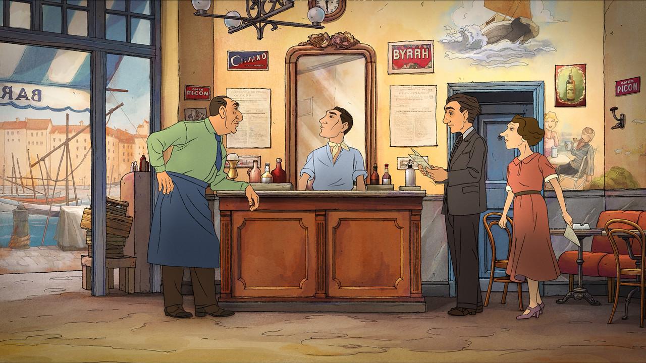 A Magnificent Life backdrop