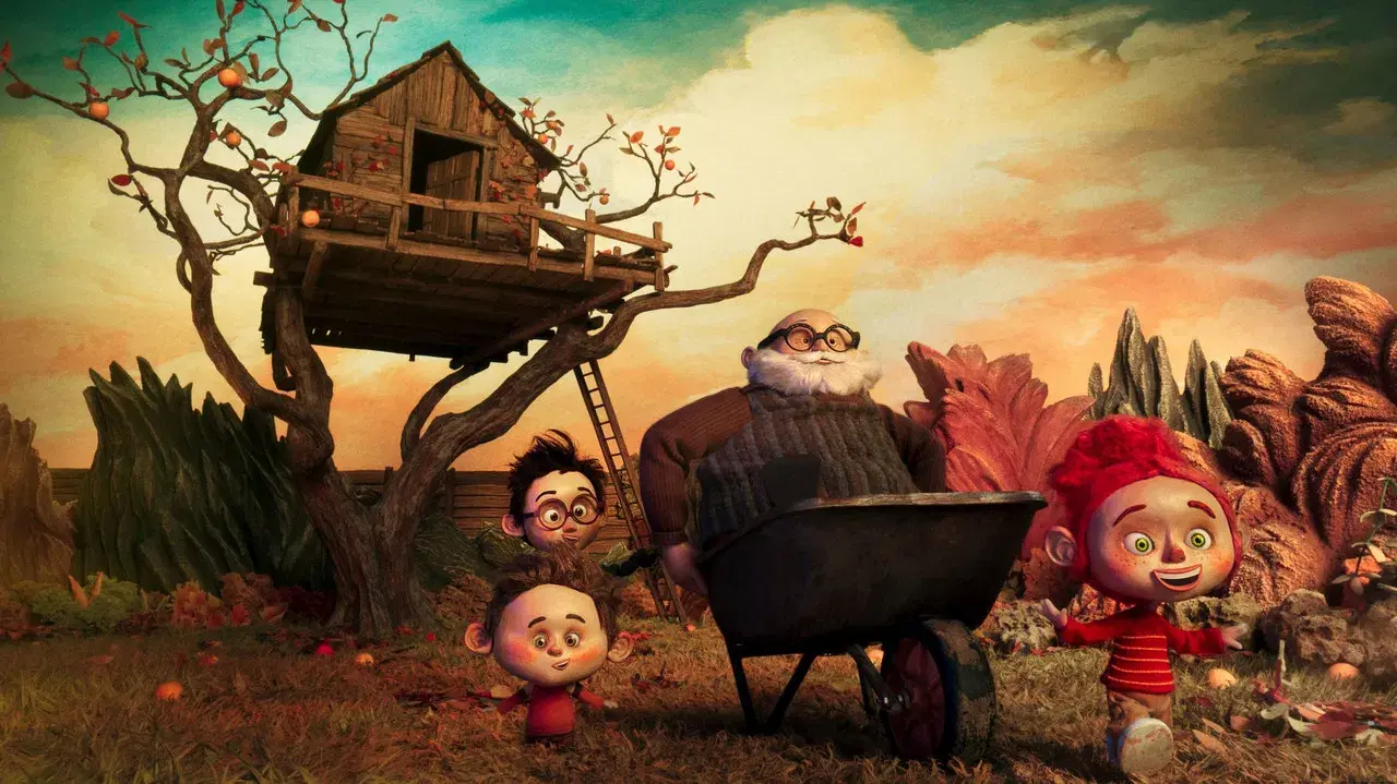 Tales from the Magic Garden backdrop