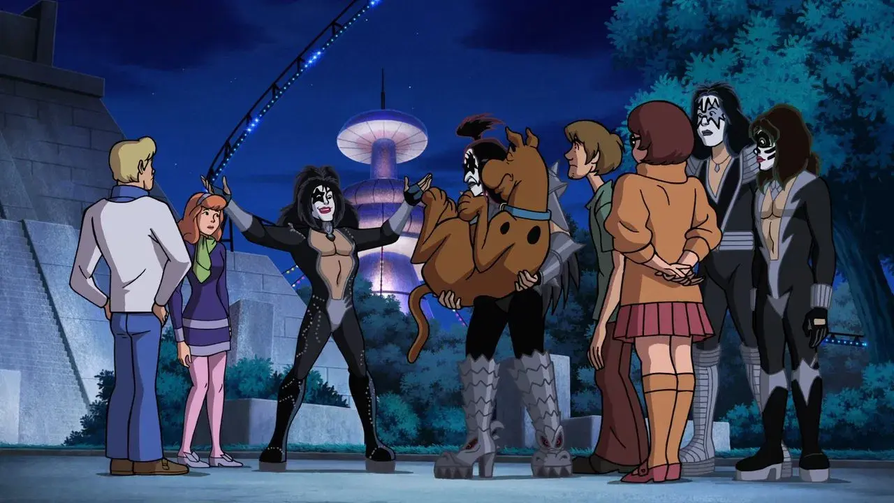 ¡Scooby Doo! conoce a Kiss: Misterio a ritmo de Rock and Roll fondo
