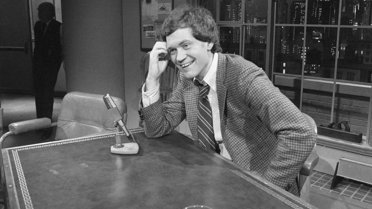 Late Night with David Letterman backdrop