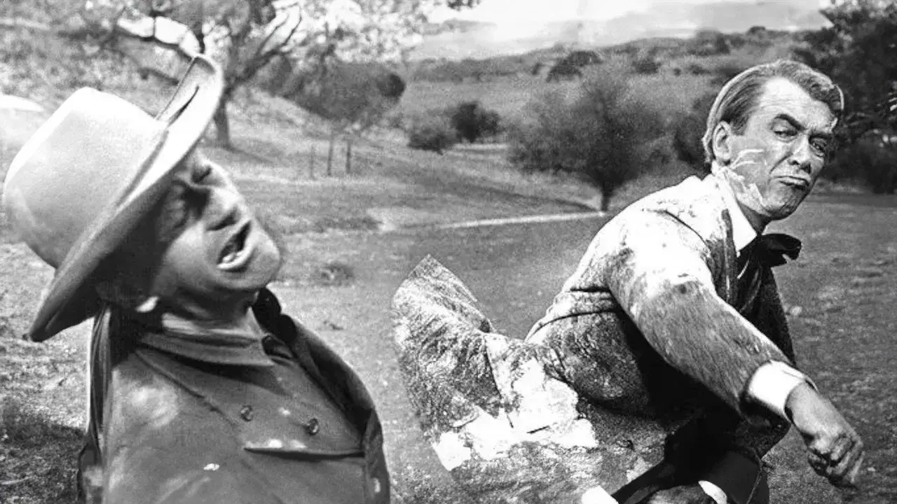 The Man Who Shot Liberty Valance backdrop