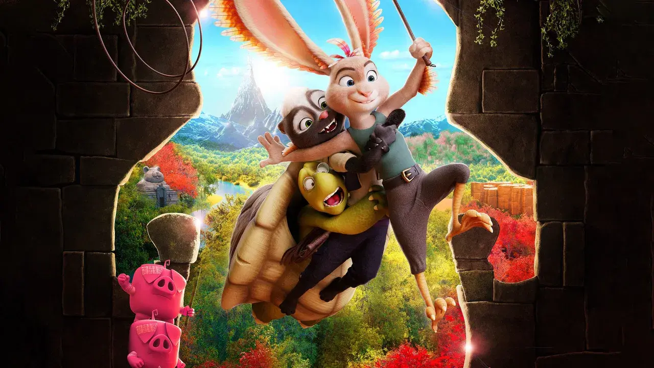 Chickenhare and the Hamster of Darkness backdrop