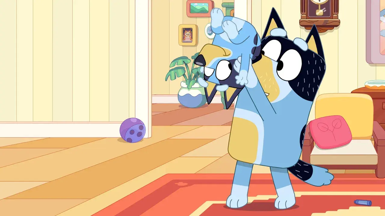 Bluey Minisodes backdrop