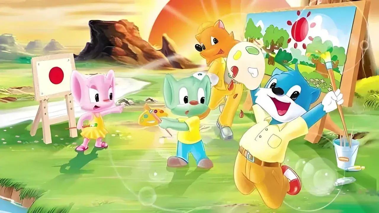 蓝猫淘气三千问 fondo