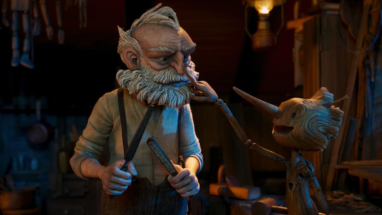 Pinocho de Guillermo del Toro fondo