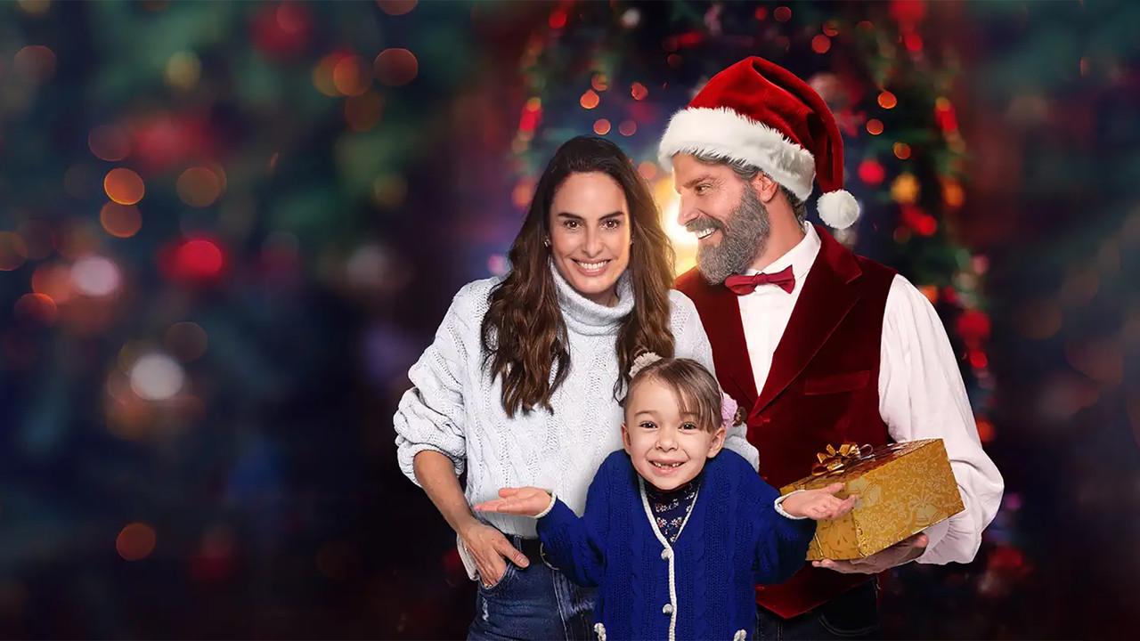 Dating Santa backdrop