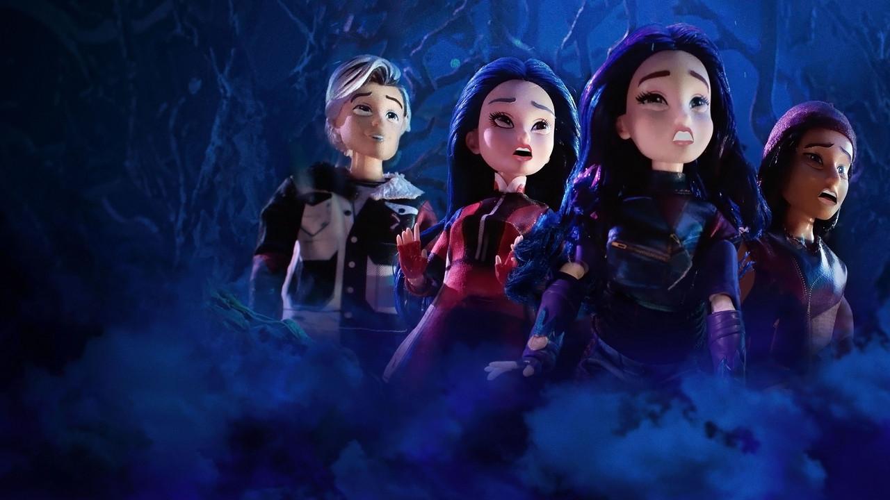 Wicked Woods: A Descendants Halloween Story fondo