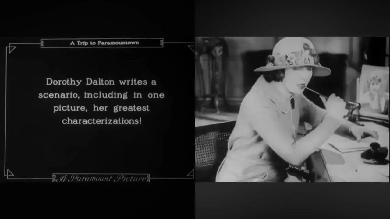 A Trip to Paramountown fondo