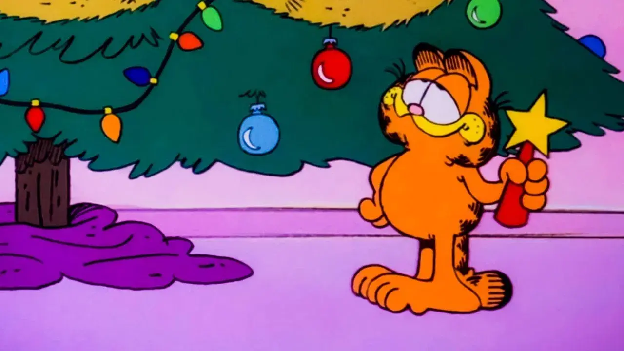 Navidades con Garfield fondo