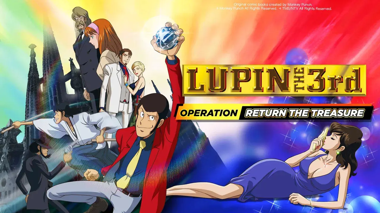 Lupin III - Operación: ¡el tesoro regresa! fondo