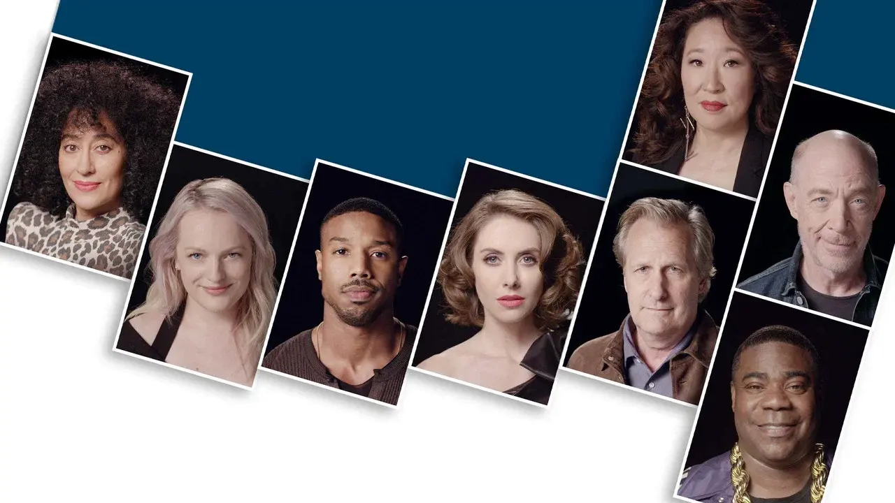 Hollywood en primer plano fondo