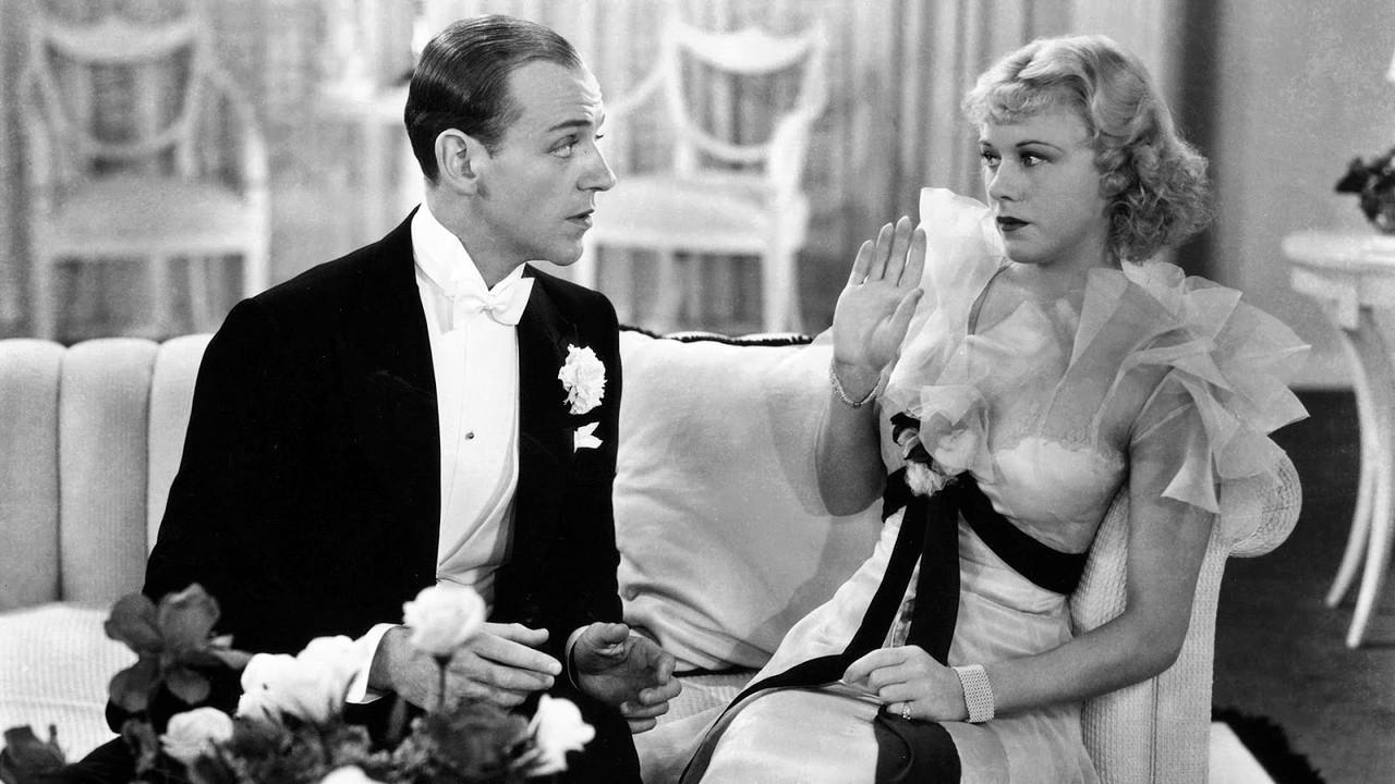 La alegre divorciada fondo