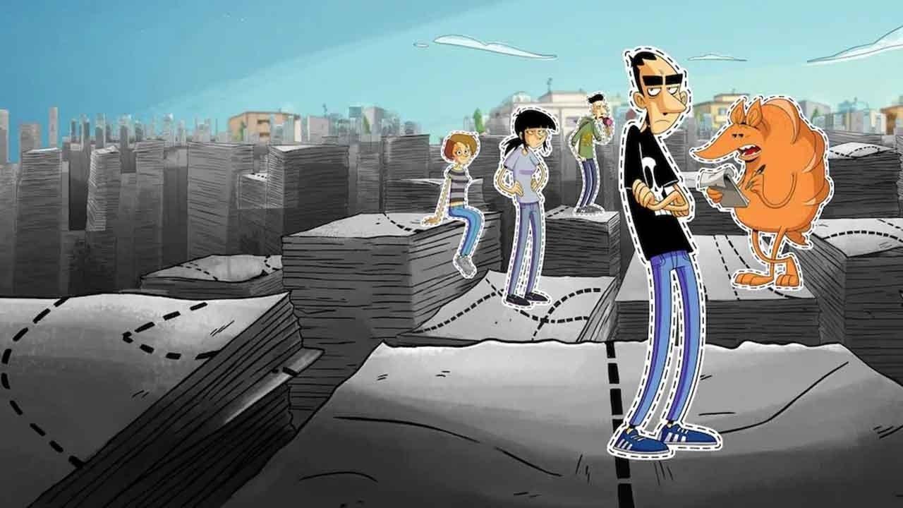 Cortar por la línea de puntos fondo