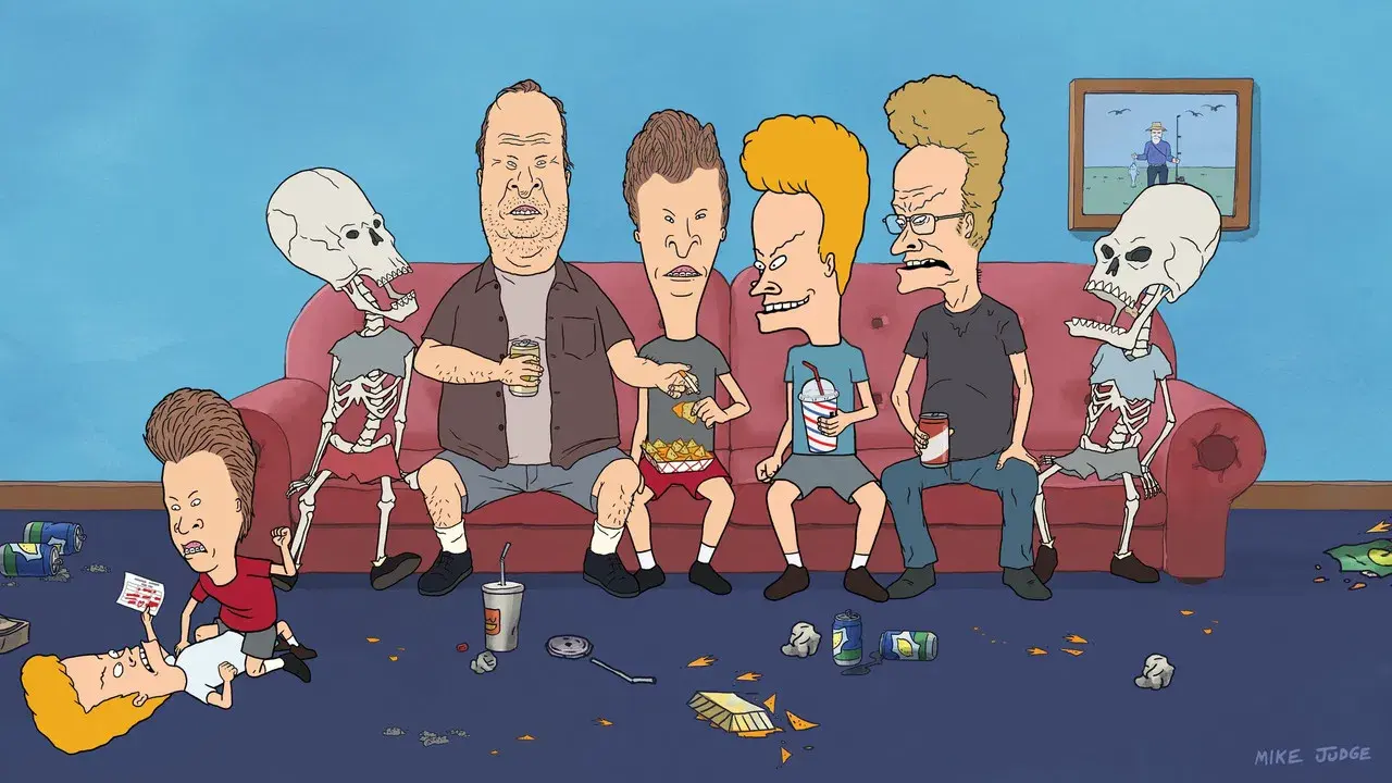 Mike Judge's Beavis and Butt-Head fondo