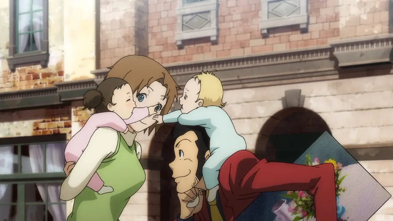 Lupin III: Princesa de la brisa ~La ciudad oculta en el cielo~ fondo