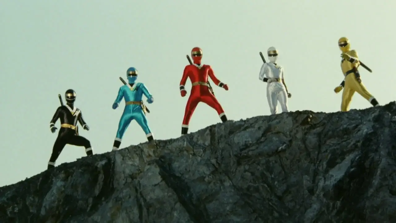 Ninja Sentai Kakuranger: The Movie fondo