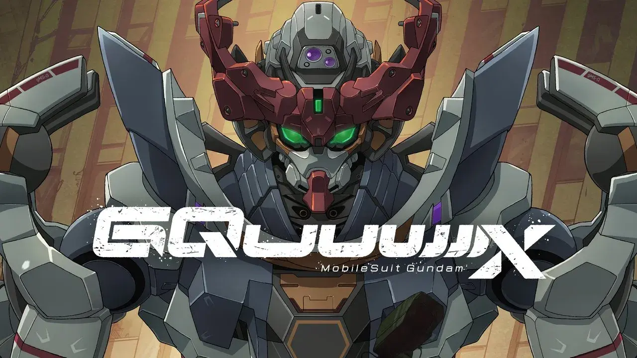 Mobile Suit Gundam GQuuuuuuX backdrop