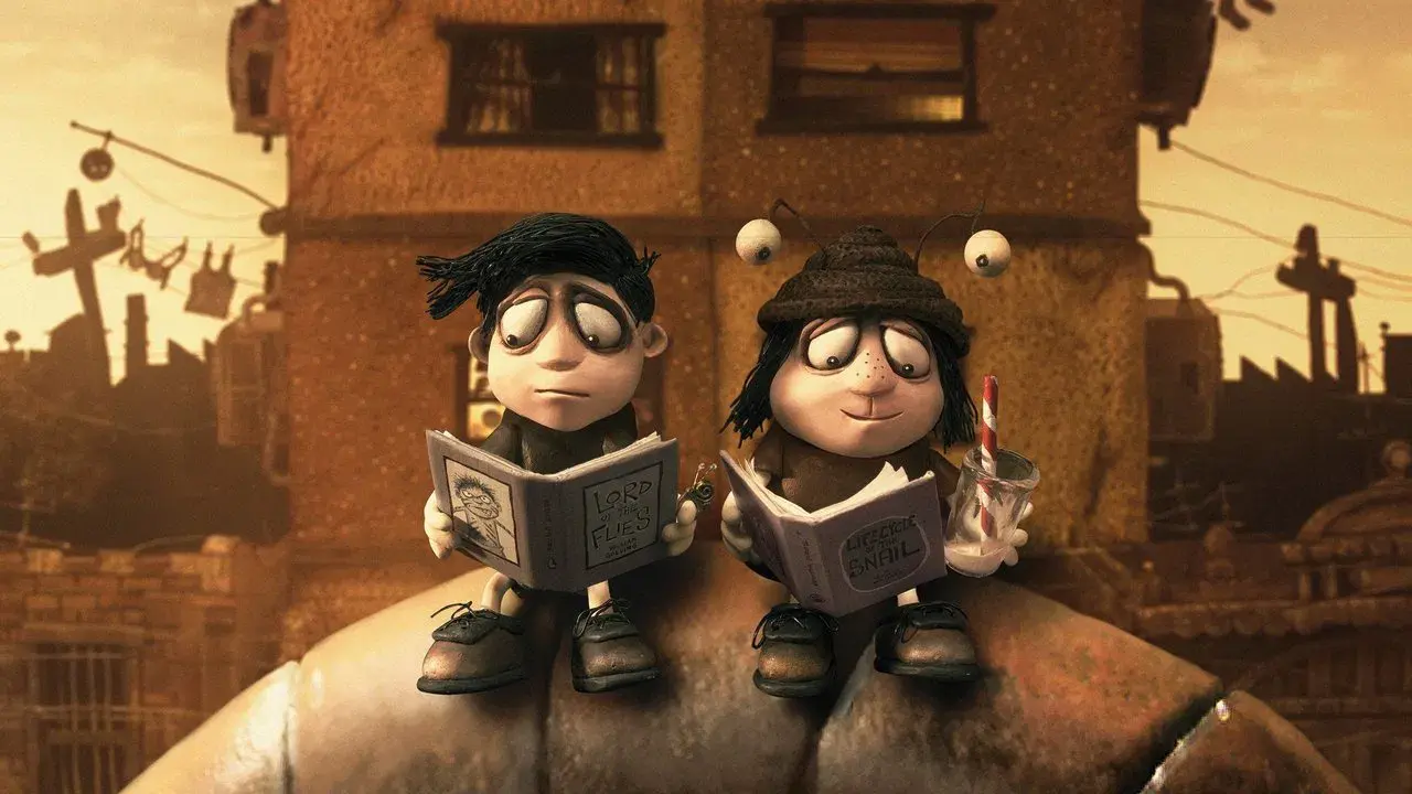 Memoir of a Snail backdrop