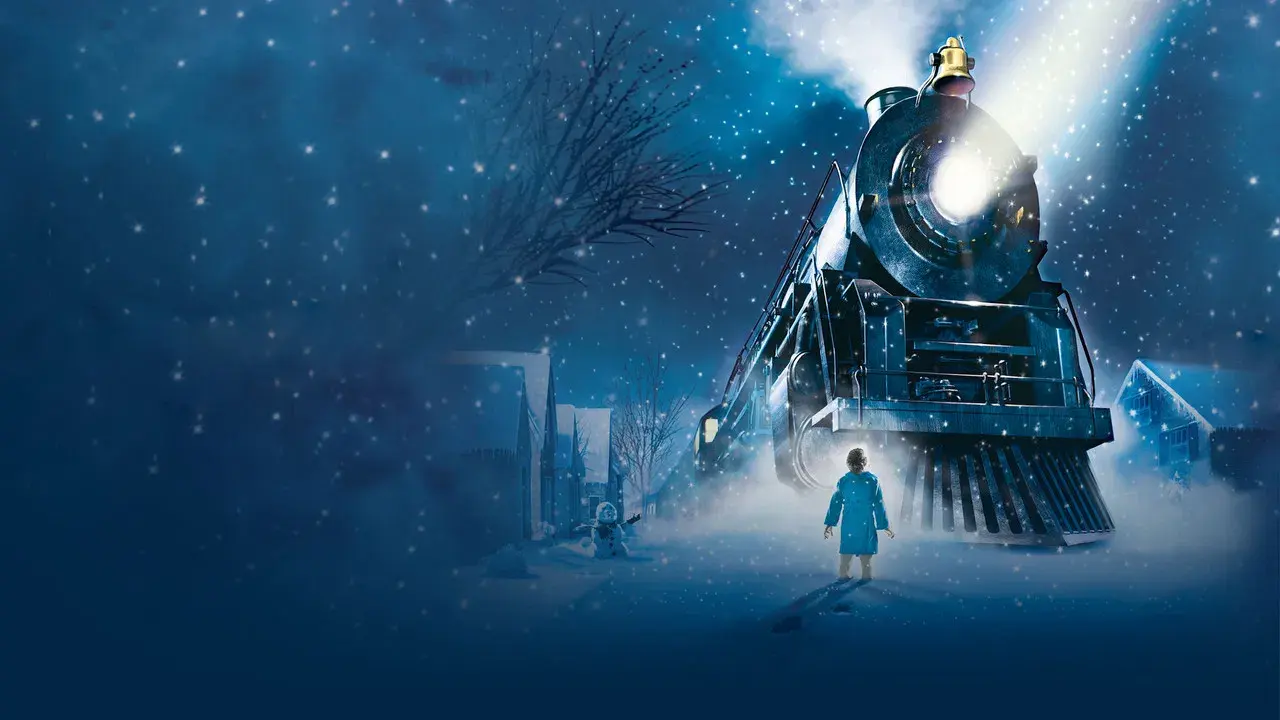 The Polar Express backdrop