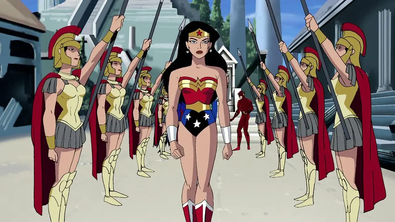 Justice League: Paradise Lost fondo