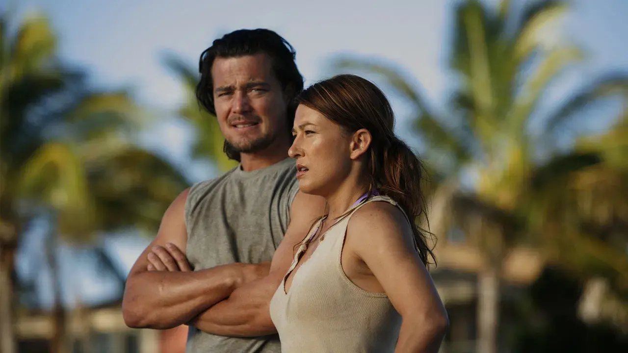 Tiburones en Malibú fondo