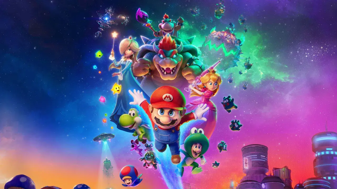Super Mario Galaxy la película fondo