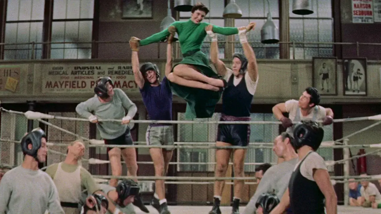 It's Always Fair Weather backdrop