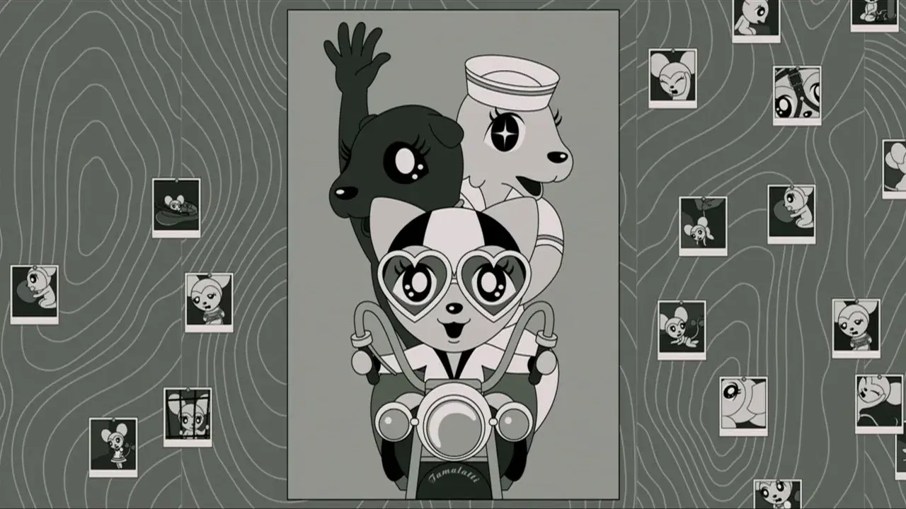 TAMALA2010 a punk cat in space fondo