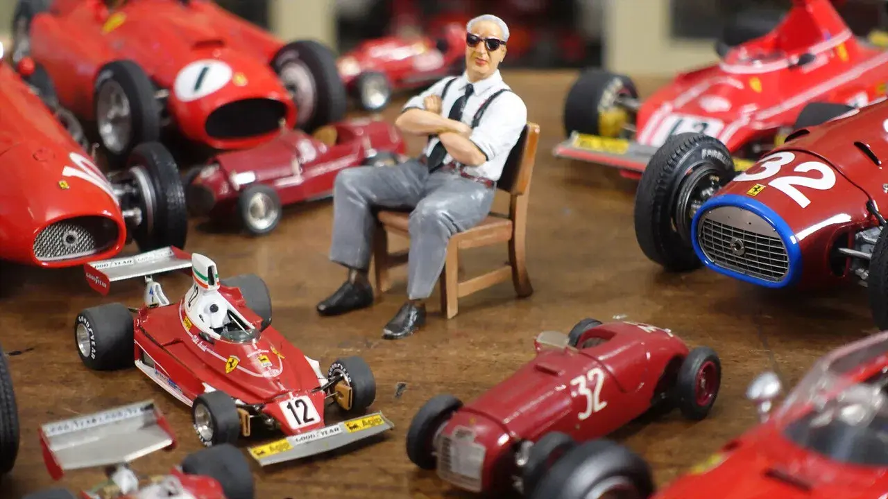 Enzo Ferrari. Todo al rojo fondo