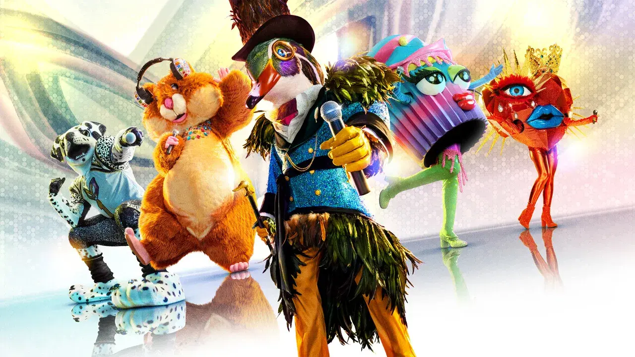 The Masked Singer backdrop