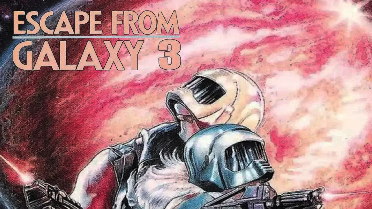 Star Crash 2, Huida de la tercera galaxia fondo