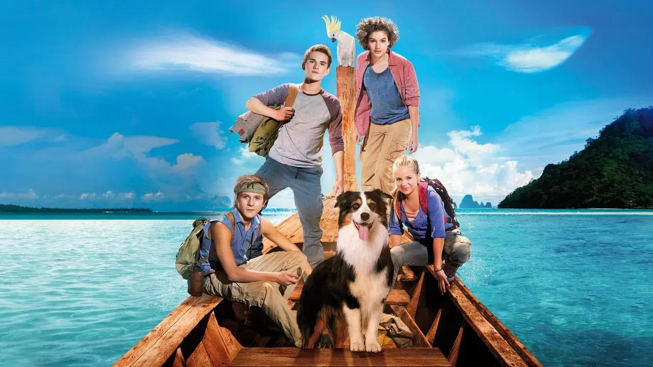 Los cinco y la isla del tesoro fondo