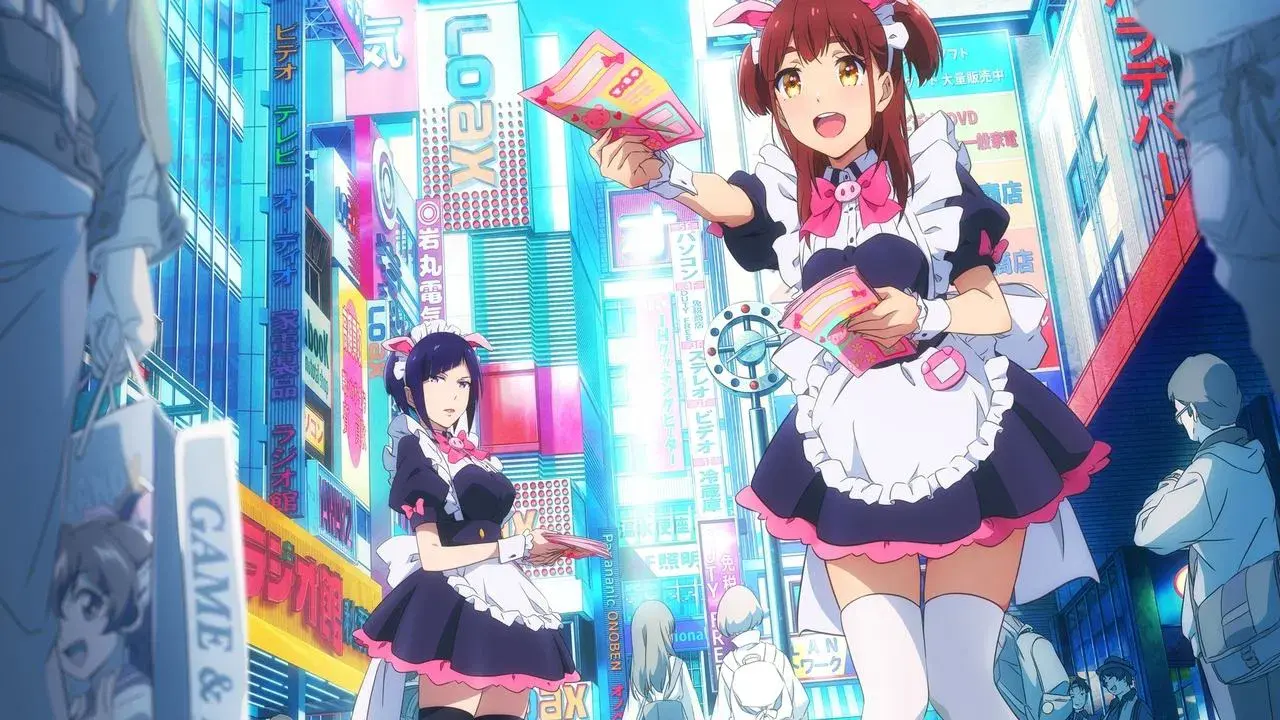 Akiba Maid Sensou fondo