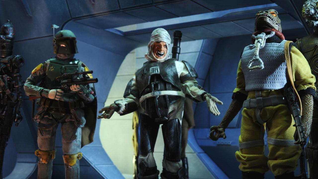 Robot Chicken: Star Wars Episodio II fondo