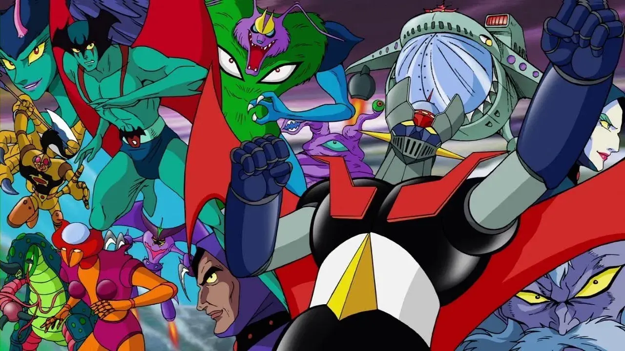 Mazinger Z contra Devilman fondo