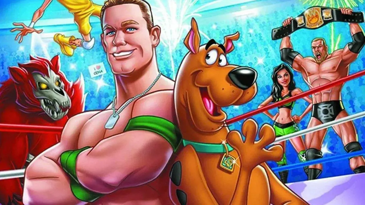 Scooby-Doo! Misterio en la lucha libre fondo